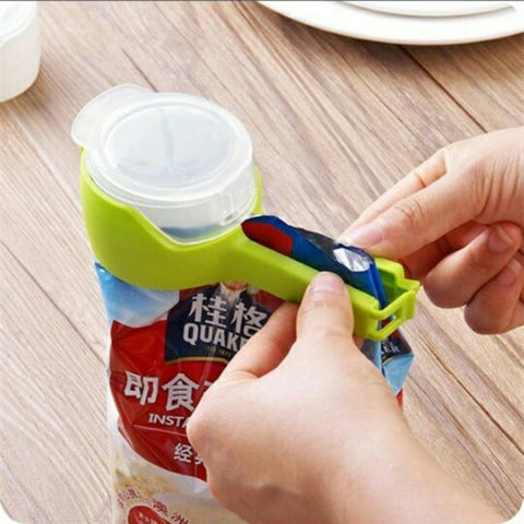 Food Storage Bag Clip Plastic Seal Pour Snack Sealing Clip Fresh Keeping